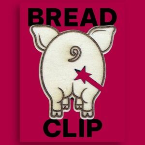 Wooden Pig Bread Clip - Cute Laser-Cut Bag Clip